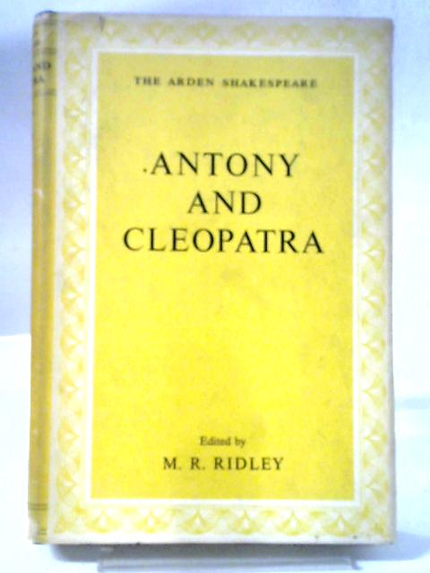 Antony and Cleopatra The Arden Edition par William Shakespeare