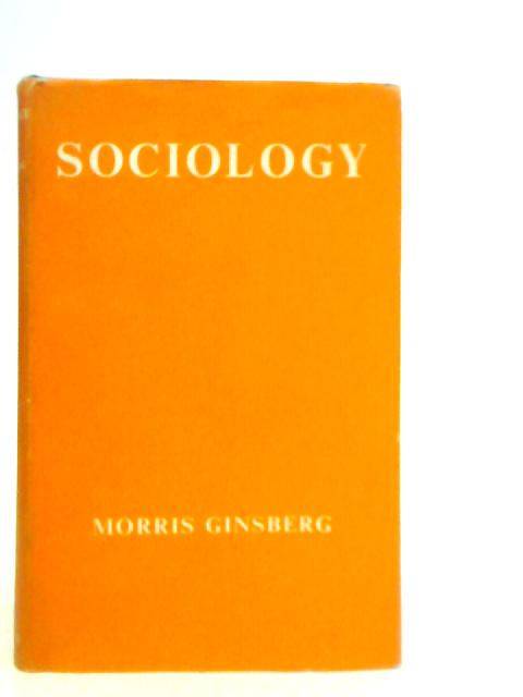 Sociology von M.Ginsberg