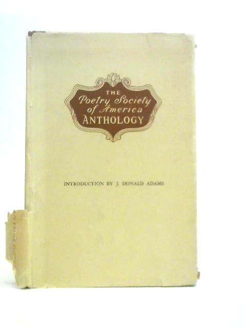 The Poetry Society Of America Anthology von Various