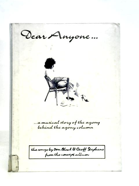 Dear Anyone By Don Black and Geoff Stephens