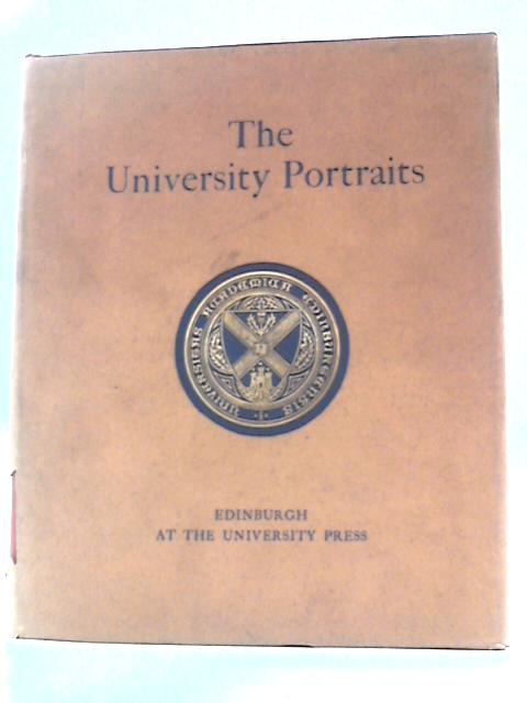 The University Portraits By D.Talbot Rice Peter Macintyre