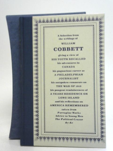 Cobbet's America von William Cobbett