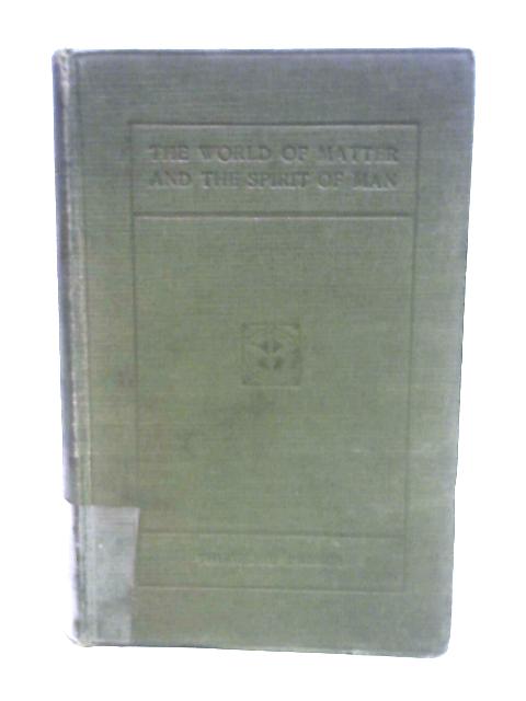 The World of Matter and Spirit of Man By Theodore Parker