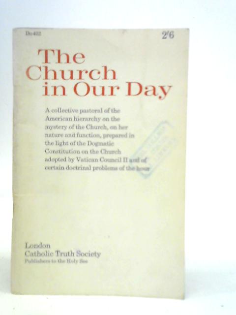 The Church In Our Day