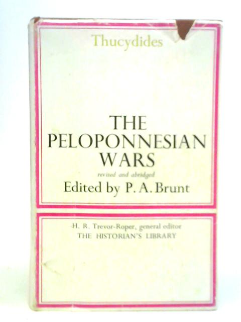 The Peloponnesian Wars By Thucydides