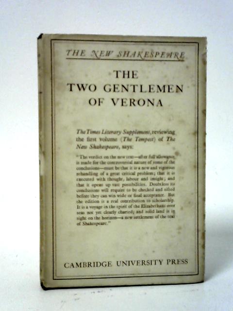 The Two Gentlemen of Verona By William Shakespeare