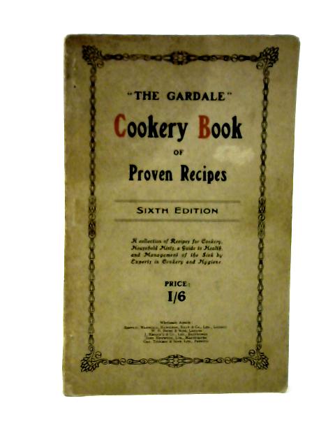 The Gardale Cookery Book Of Proven Recipes By Gardale