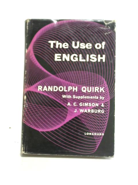 The Use of English By R. Quirk