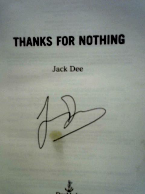 By Jack Dee - Thanks For Nothing von Jack Dee