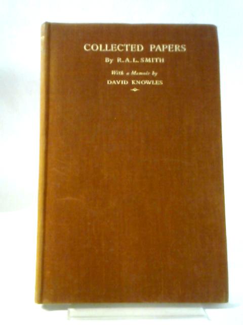 Collected Papers By R. A. L. Smith