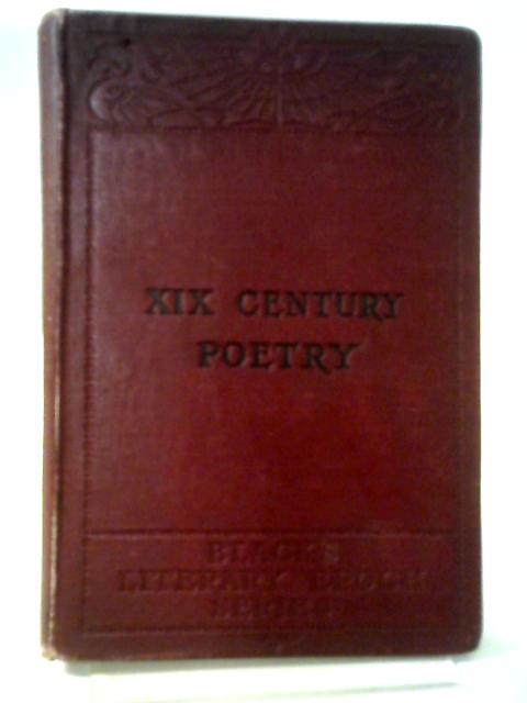 XIX-Century Poetry By A. C. M'Donnell