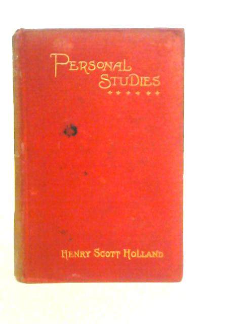 Personal Studies von H.S.Holland