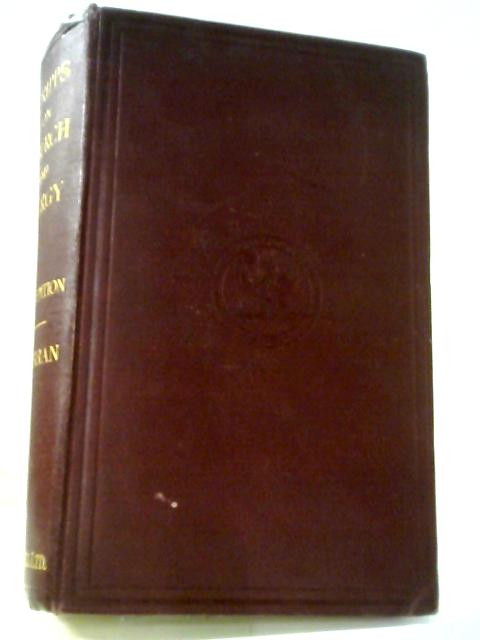 A Practical Treatise of The Law Relating to the Church and Clergy by Henry William Cripps. Incorporating the Statutes, Measures, and Cases of the Last Sixteen Years by K.M. Macmorran. By Various