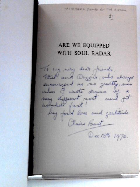 Are We Equipped with Soul Radar? von Claire Best