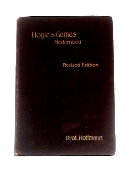 Hoyle's Games Modernized By Ernest Bergholt