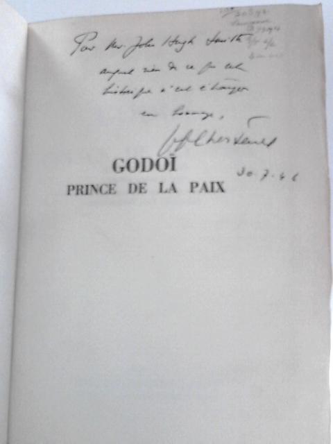 Godoi Prince De La Paix By Jacques Chastenet