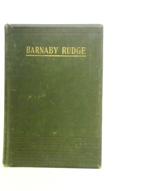 Barnaby Rudge By Charles Dickens