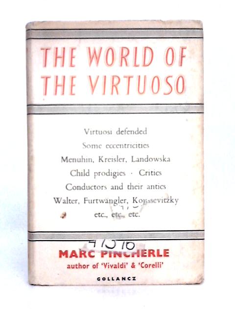 The World of the Virtuoso von Marc Pincherle