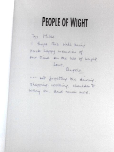 People of Wight (Regional Series) By Angela Wigglesworth