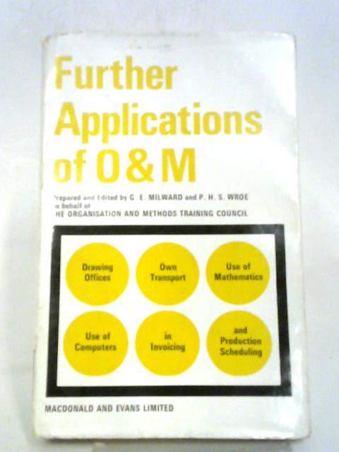 Applications of O & M By G. E Milward