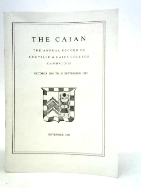 The Caian October 1981 to September 1982