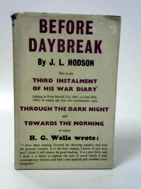 Before Daybreak By James Lansdale Hodson