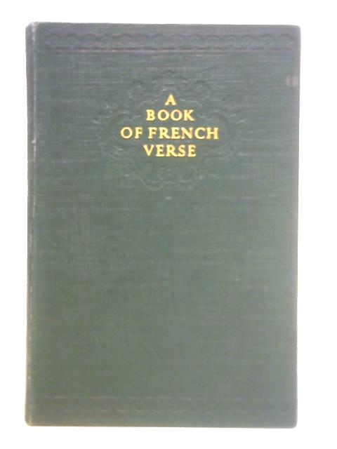 A Book of French Verse von Marc Ceppi