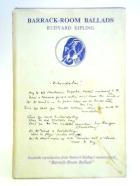 Barrack-Room Ballads and Other Verses By Rudyard Kipling