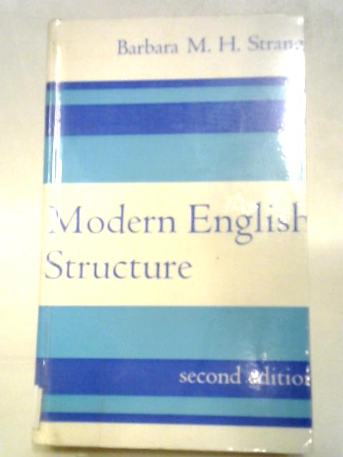 Modern English Structure By Barbara M.H Strang