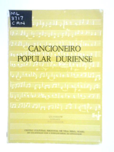 Cancioneiro Popular Duriense von Unstated