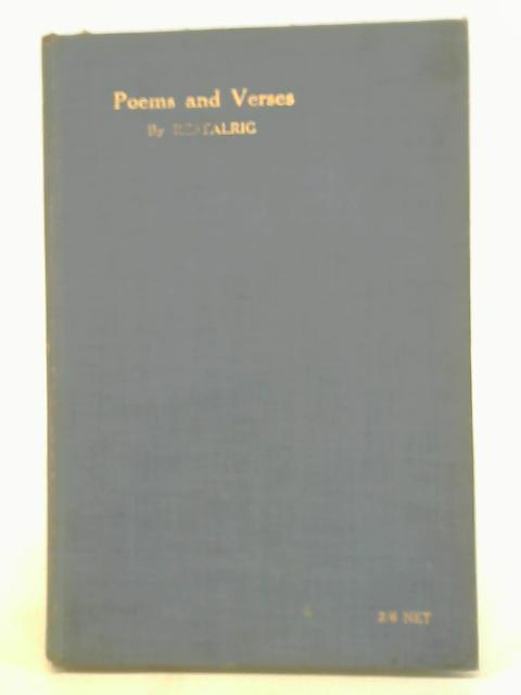 Poems and Verses von Restalrig