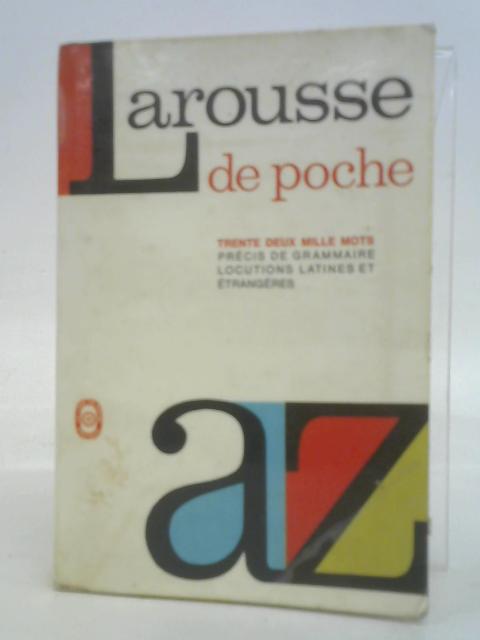Larousse de poche By Stated