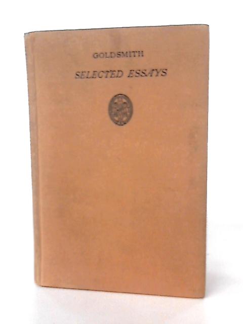 Selected Essays By Goldsmith