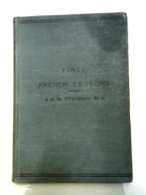 First French Lessons By A. M. M. Stedman