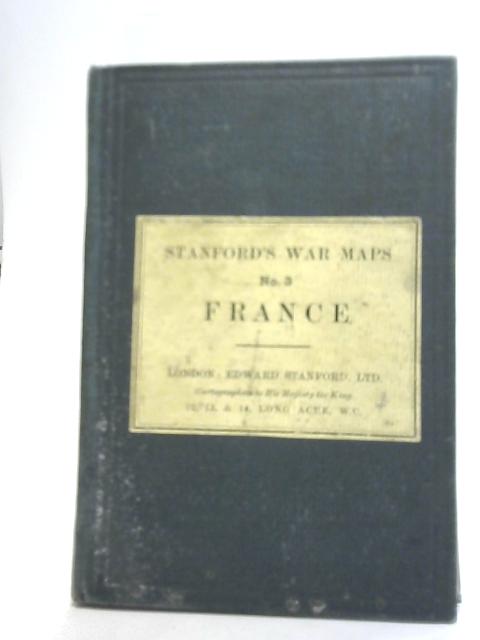 Stanford's War Maps No. 3 France von Unstated