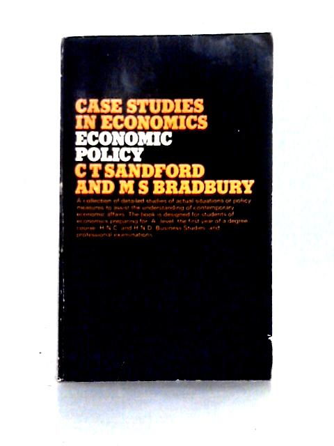 Economic Policy von Cedric Sandford