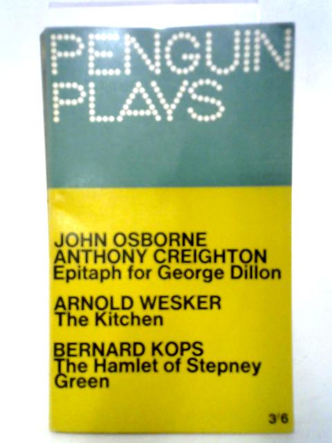 Penguin Plays By John Osborne