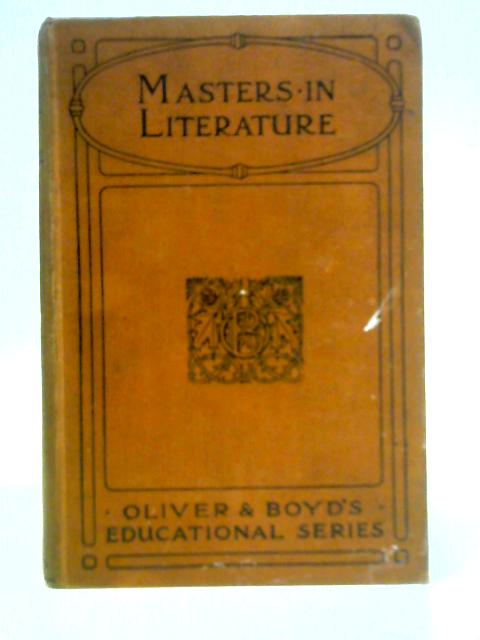 Masters in Literature von Robert F. Savage