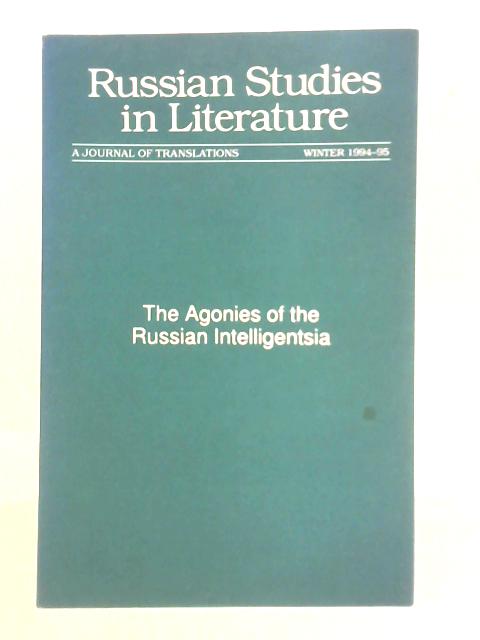 Russian Studies in Literature - Winter 1994-95, Vol. 31, No. 1 von Various