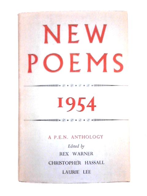 New Poems 1954 By Rex Warner & Others (eds)