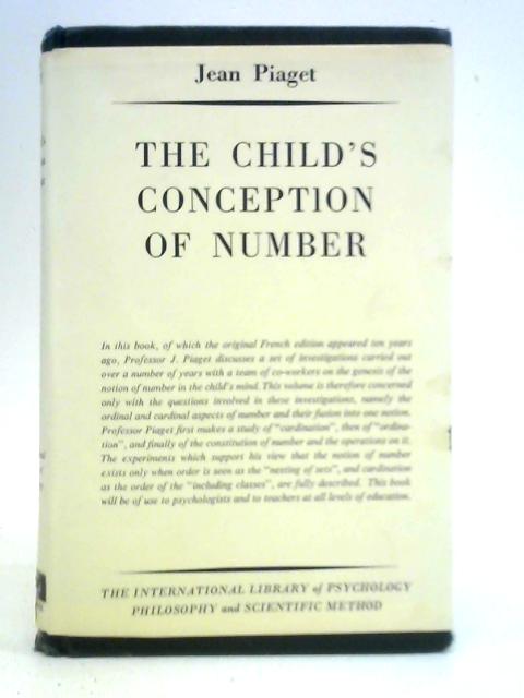 The Child's Conception of Number von J. Piaget