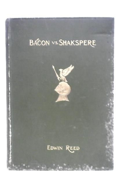 Bacon vs. Shakespere : Brief for Plaintiff von Edwin Reed