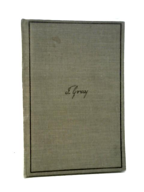 Gray and His Poetry By W.H. Hudson