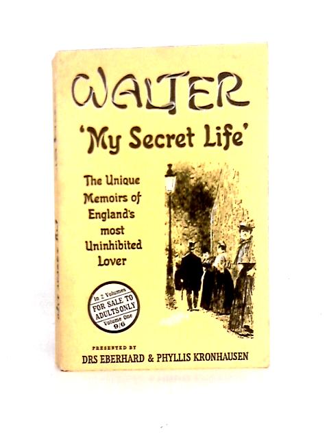 Walter: The English Casanova By Dr. Eberhard Kronhausen