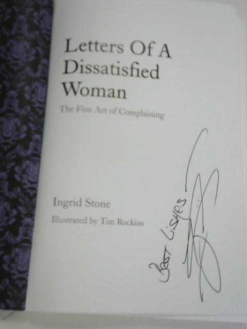 Letters of a Dissatisfied Woman von Ingrid Stone