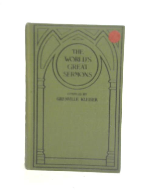 The World's Great Sermons Vol VIII Talmage to Knox Little By Grenville Kleiser