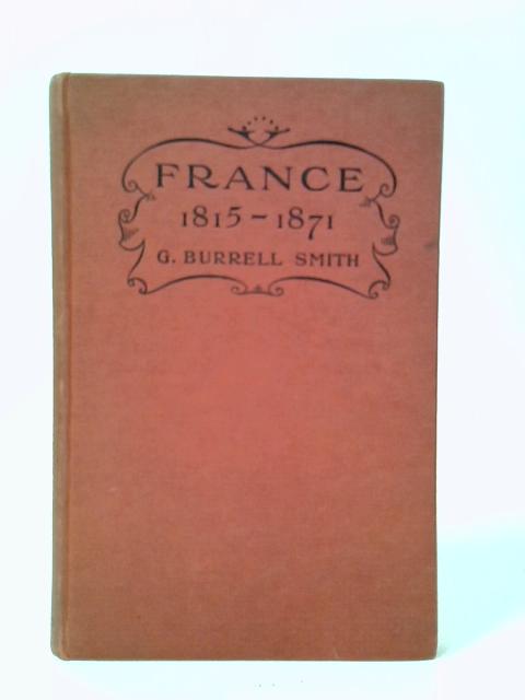 France 1815-71 By G. B. Smith