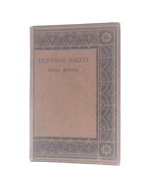 Opera Minora von Cornelii Taciti