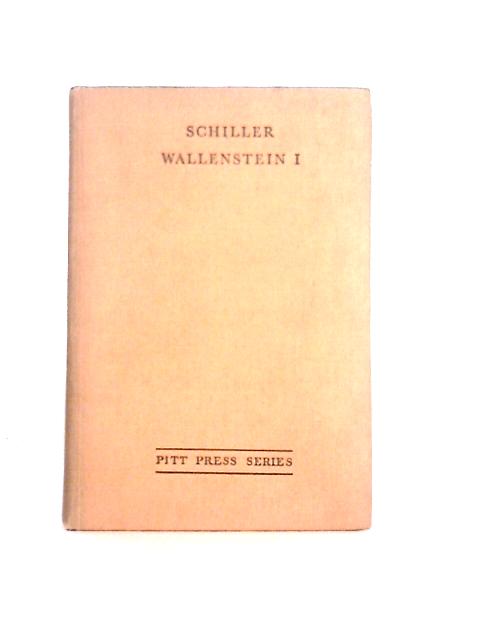 Wallenstein: Ein Trauerspiel By Schiller