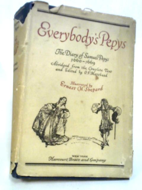 Everybody's Pepys By Samuel Pepys